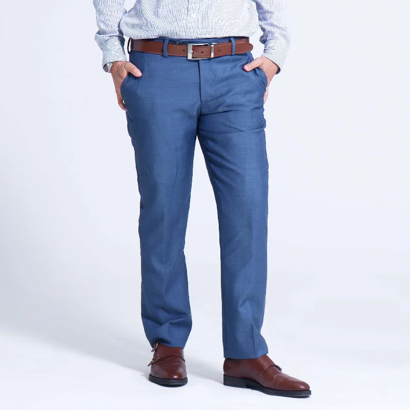 The Georgie Slate Blue Dress Pants Trendy Tapered Pants Trendy Tapered Pants