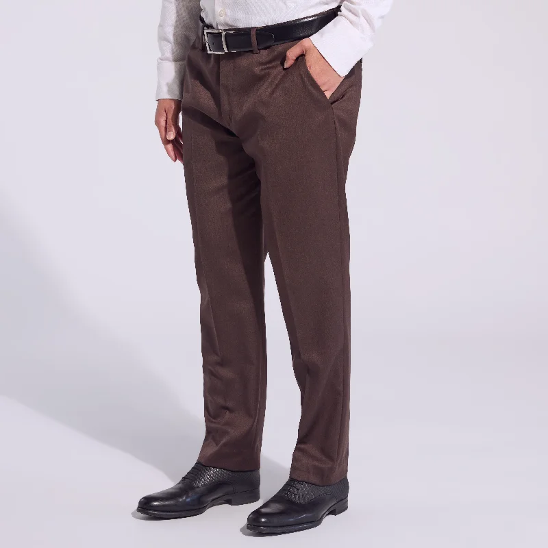 The Georgie Chocolate Dress Pants Relaxed Lounge Trousers Relaxed Lounge Trousers