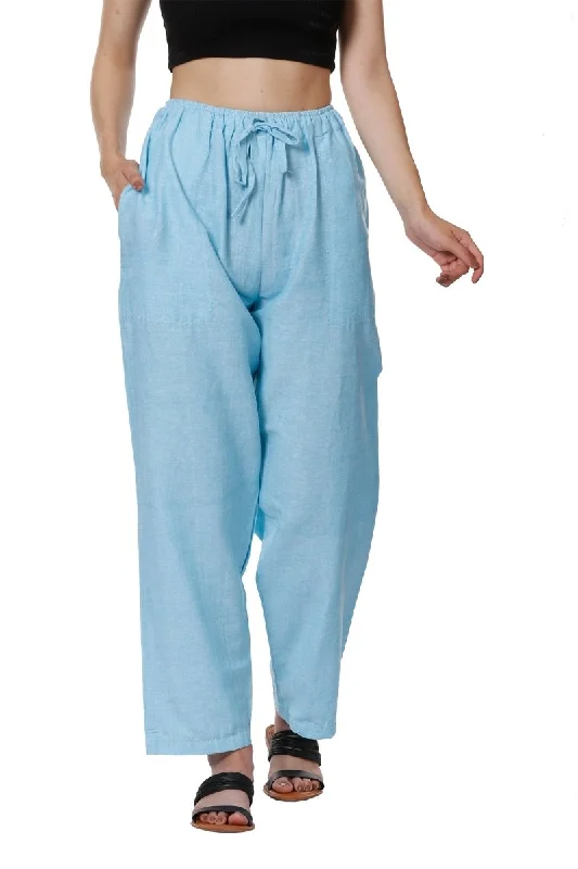 Women's Lounge Pants | Sky Blue | Fits Waist Size 28" to 36" Comfy High-Waist Jeans Comfy High-Waist Jeans Women's Lounge Pants | Sky Blue | Fits Waist Size 28" to 36" Comfy High-Waist Jeans Comfy High-Waist Jeans
