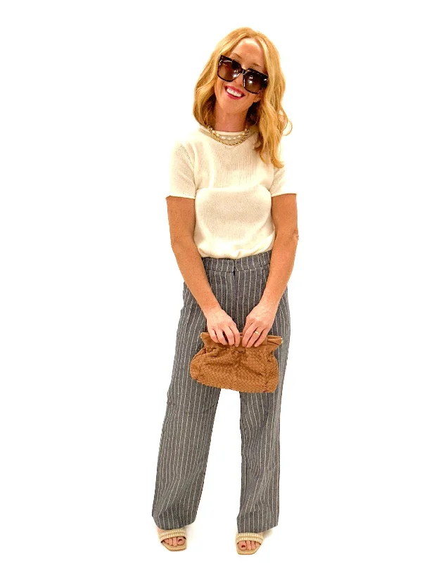 The Perfect Striped Pant Wide-Legged Palazzos Wide-Legged Palazzos