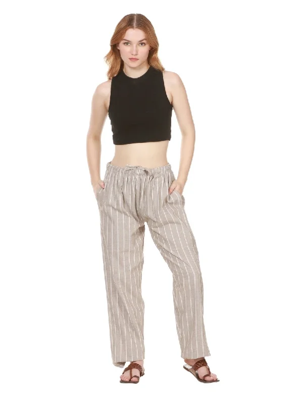 Women's Lounge Pant | Grey Stripes | Fits Waist Size 28" to 36" Modern Bootcut Pants Modern Bootcut Pants Women's Lounge Pant | Grey Stripes | Fits Waist Size 28" to 36" Modern Bootcut Pants Modern Bootcut Pants