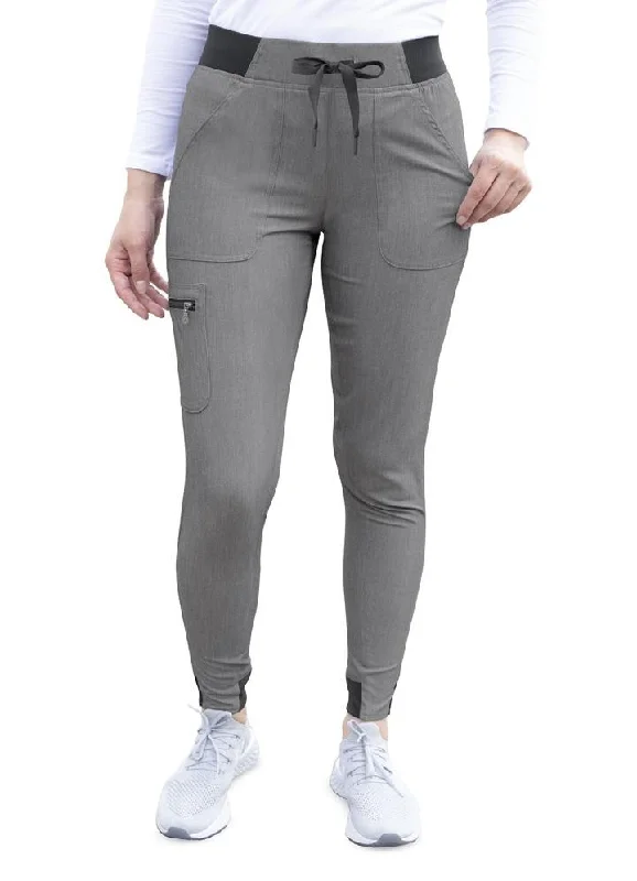 Pro Heather Collection Jogger Scrub Pant by Adar (Regular) XXS-3XL / Heather Grey (Clearance) Chic Slim Fit Pants Chic Slim Fit Pants Pro Heather Collection Jogger Scrub Pant by Adar (Regular) XXS-3XL / Heather Grey (Clearance) Chic Slim Fit Pants Chic Slim Fit Pants