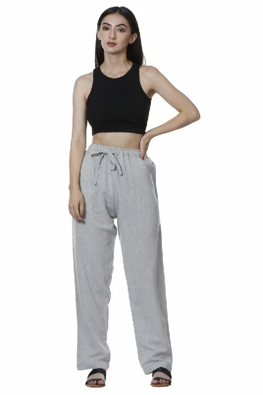 Women's Lounge Pant | Melange Grey | Fits Waist Size 28" to 36" Cozy Lounge Pants Cozy Lounge Pants Women's Lounge Pant | Melange Grey | Fits Waist Size 28" to 36" Cozy Lounge Pants Cozy Lounge Pants