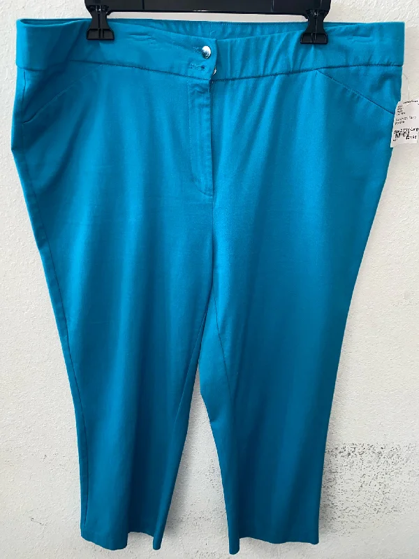 Teal Chico's Pants Women's Casual Wide Pants Casual Wide Pants