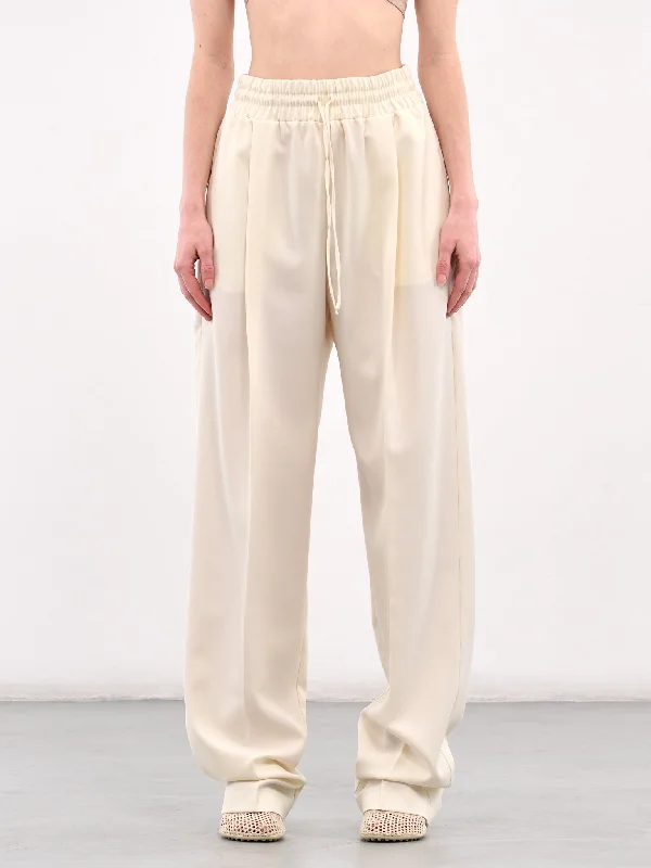Lyra Pants (AMR2546-LYRA-WHITE) Casual Skinny Fit Pants Casual Skinny Fit Pants