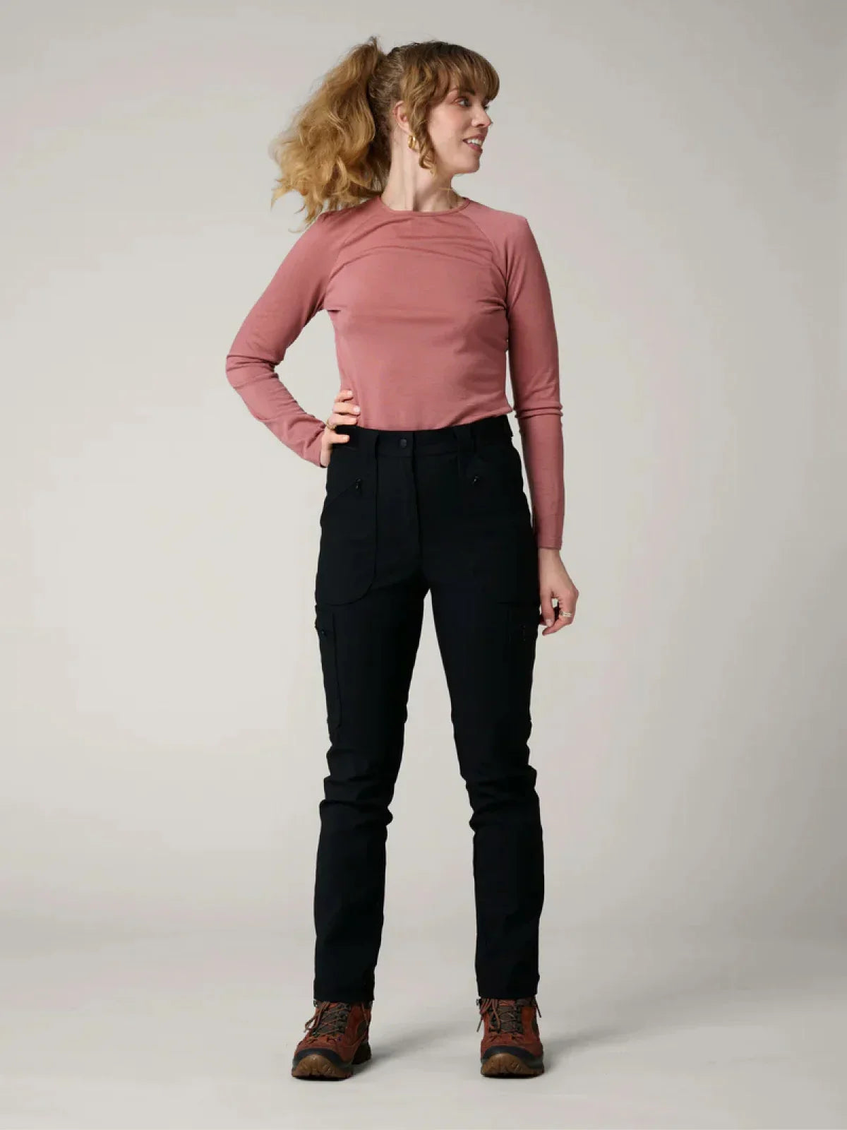 Pants with adjustable waist black Soft Wool Pants Soft Wool Pants
