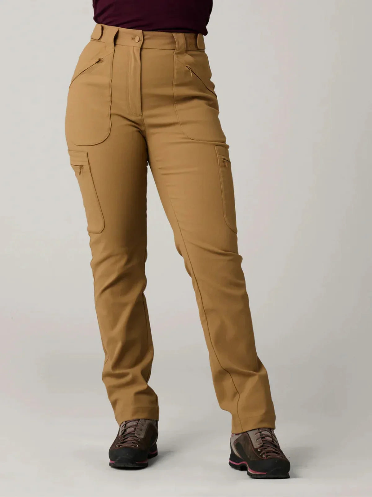 Pants with adjustable waist camel Wide-Legged Palazzos Wide-Legged Palazzos