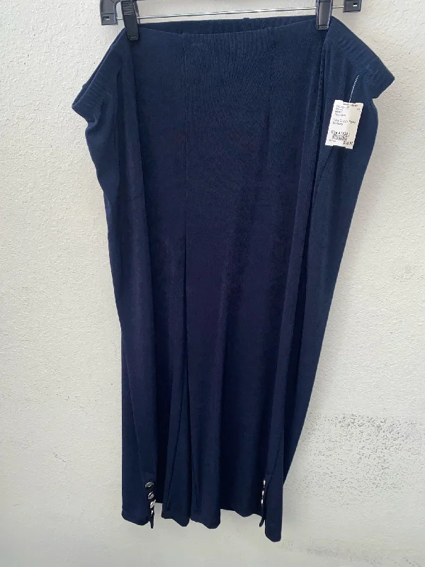 Navy Chico's Pants Women's Comfortable Pleated Pants Comfortable Pleated Pants