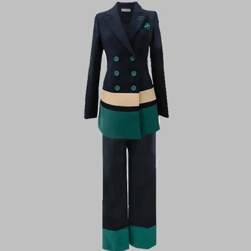 Women Patchwork Business Pantsuit Lightweight Linen Pants Lightweight Linen Pants