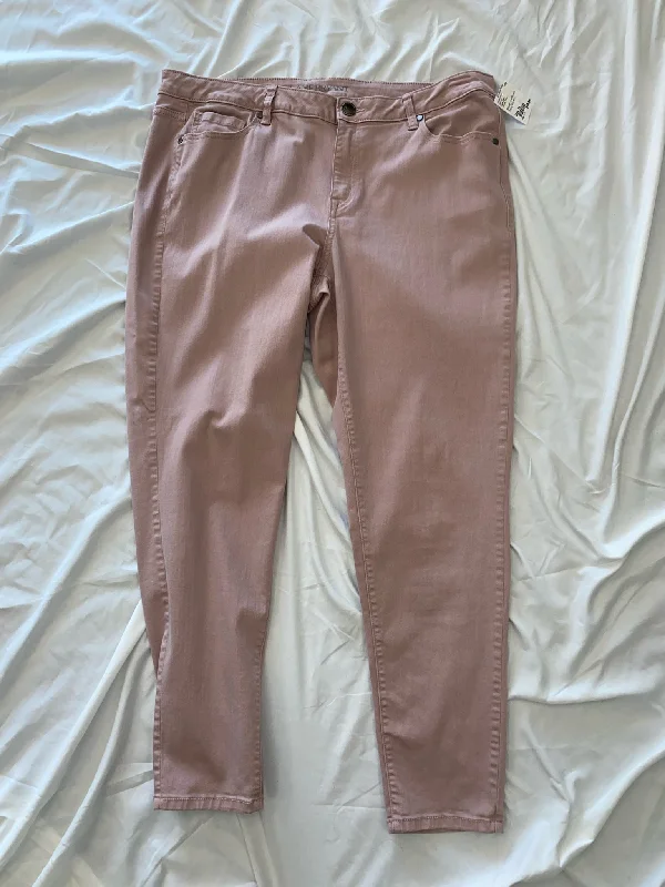 Mauve Lane Bryant Pants Women's Slim Fit Casual Pants Slim Fit Casual Pants