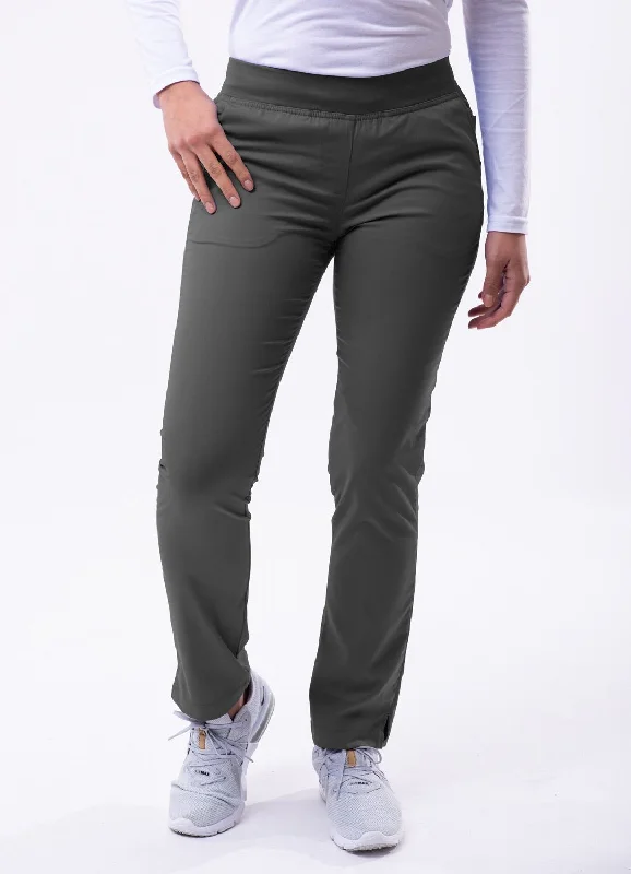 Skinny Leg Yoga Scrubs Pants by Adar (Regular) XXS-3XL/ Pewter (Clearance) Trendy Palazzo Pants Trendy Palazzo Pants Skinny Leg Yoga Scrubs Pants by Adar (Regular) XXS-3XL/ Pewter (Clearance) Trendy Palazzo Pants Trendy Palazzo Pants