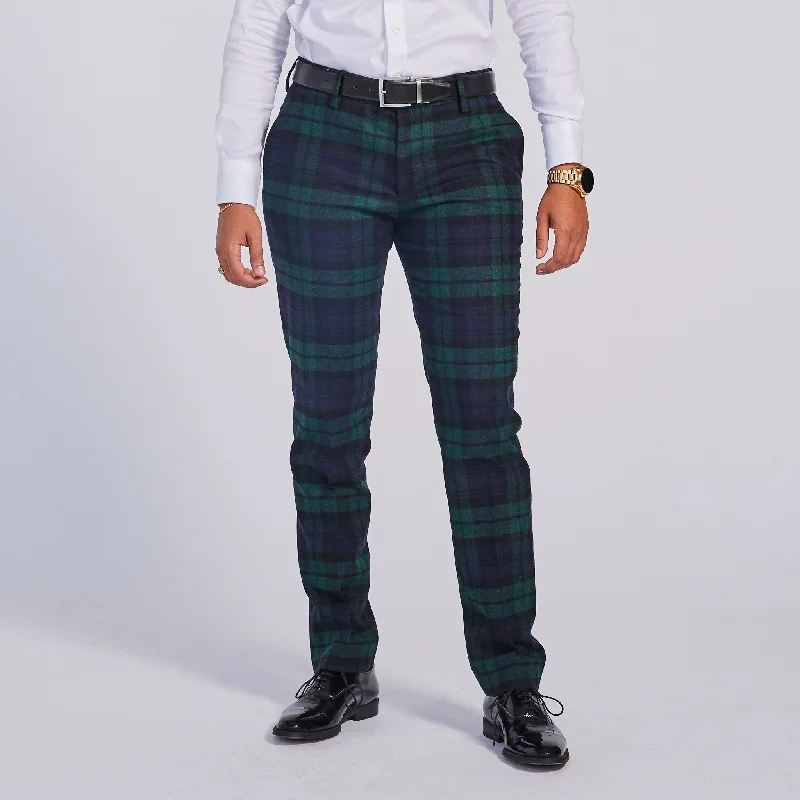 Blackwatch Dress Pants Slim-Fit Khaki Pants Slim-Fit Khaki Pants