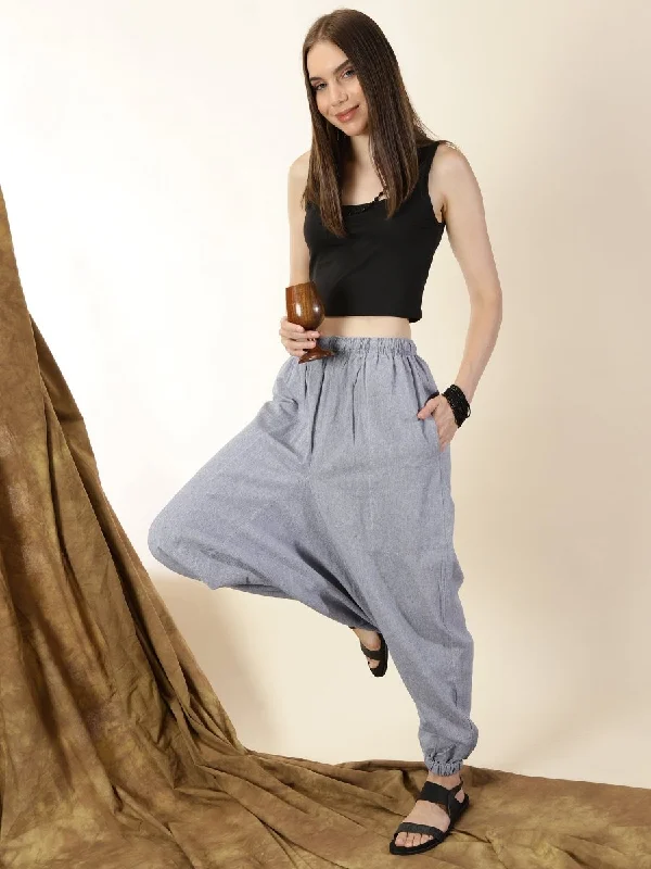 Women's Harem Pant | Grey | Fits Waist Size 28" to 36" Formal Dress Pants Formal Dress Pants Women's Harem Pant | Grey | Fits Waist Size 28" to 36" Formal Dress Pants Formal Dress Pants