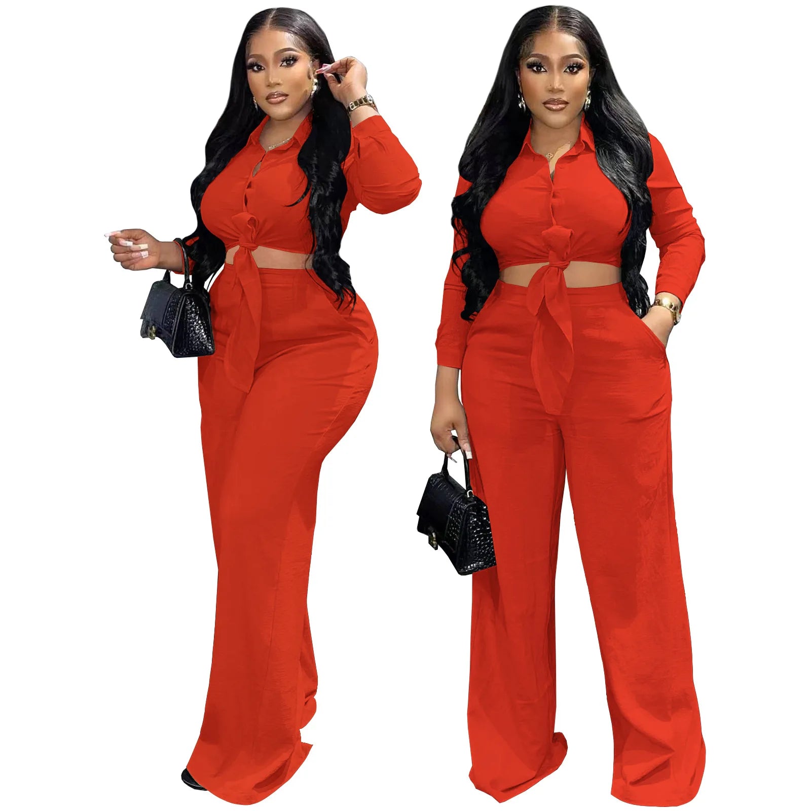Plus Size S-3XL Womens Set Ladies Wide Leg Pants 2 Piece Set Button Casual Clothing Flare Two Piece Pants Set Women Clothing Elegant Dress Pants Elegant Dress Pants Plus Size S-3XL Womens Set Ladies Wide Leg Pants 2 Piece Set Button Casual Clothing Flare Two Piece Pants Set Women Clothing Elegant Dress Pants Elegant Dress Pants