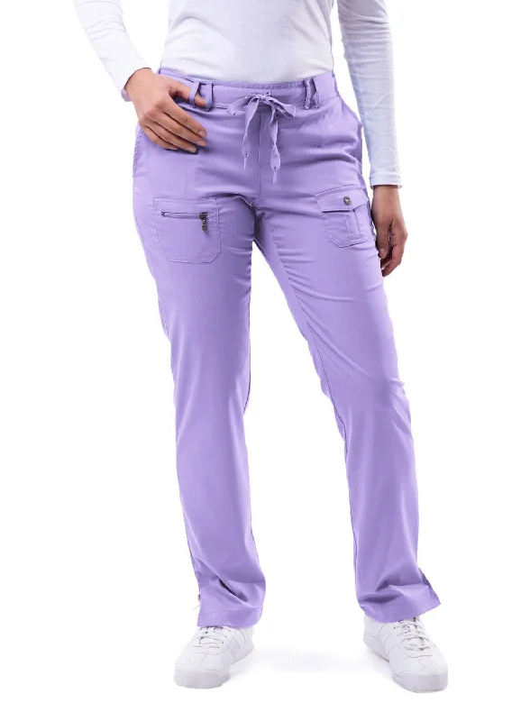Slim Fit 6 Pocket Scrubs Pant by Adar (Regular) XXS-3XL / Lavender (Clearance) Soft Sweatpants Style Soft Sweatpants Style Slim Fit 6 Pocket Scrubs Pant by Adar (Regular) XXS-3XL / Lavender (Clearance) Soft Sweatpants Style Soft Sweatpants Style