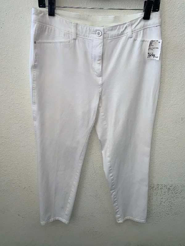 White Chico's Pants Women's Chic Checkered Pants Chic Checkered Pants
