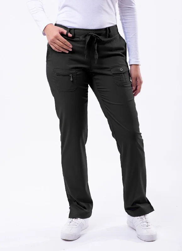 Slim Fit 6 Pocket Scrubs Pant by Adar (Petite) XXS-3XL / Black (Clearance) Casual Lounge Pants Casual Lounge Pants Slim Fit 6 Pocket Scrubs Pant by Adar (Petite) XXS-3XL / Black (Clearance) Casual Lounge Pants Casual Lounge Pants