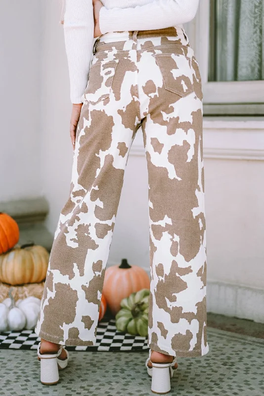 Low-Rise Teal Wide Leg Pants Formal Linen Trousers Formal Linen Trousers