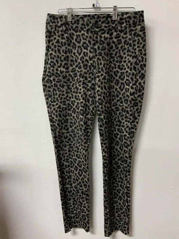 CAbi (4) grey & black leopard pant Cozy Lounge Pants Cozy Lounge Pants