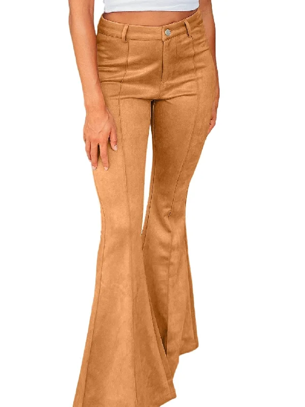 Suede Pants with a Flare Stylish Harem Pants Stylish Harem Pants