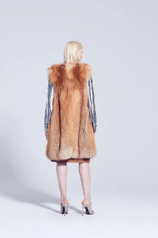 Carrie Fox Fur Vest