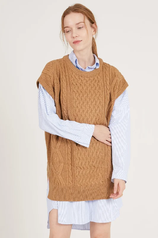 Harper Oversized Sweater Vest