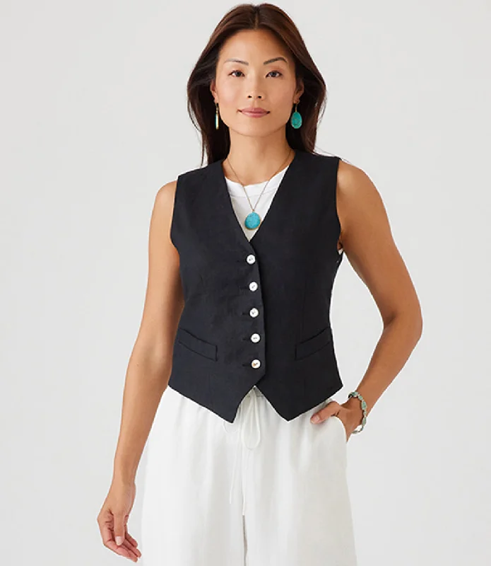 Linen Vest