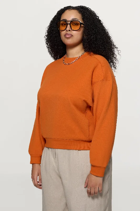 Otto Sweatshirt Burnt Orange