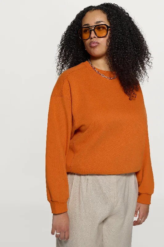 Otto Sweatshirt Burnt Orange