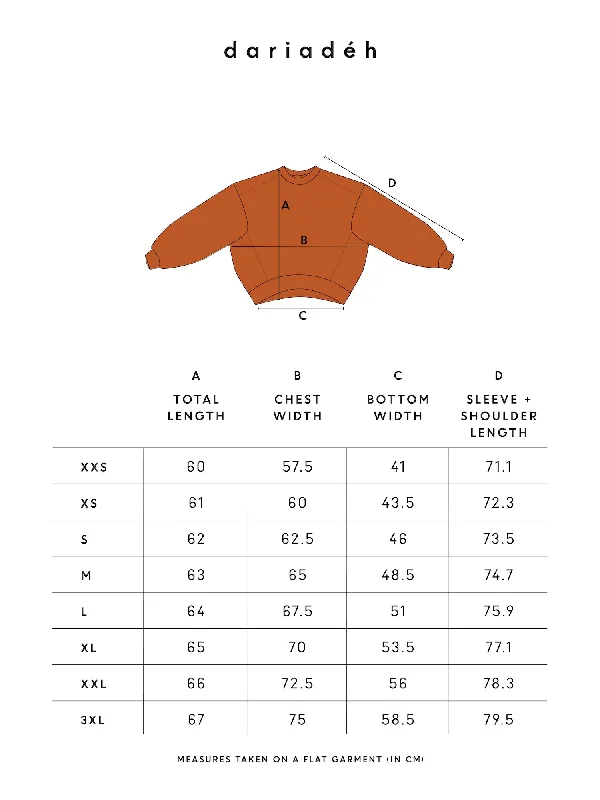 Otto Sweatshirt Burnt Orange