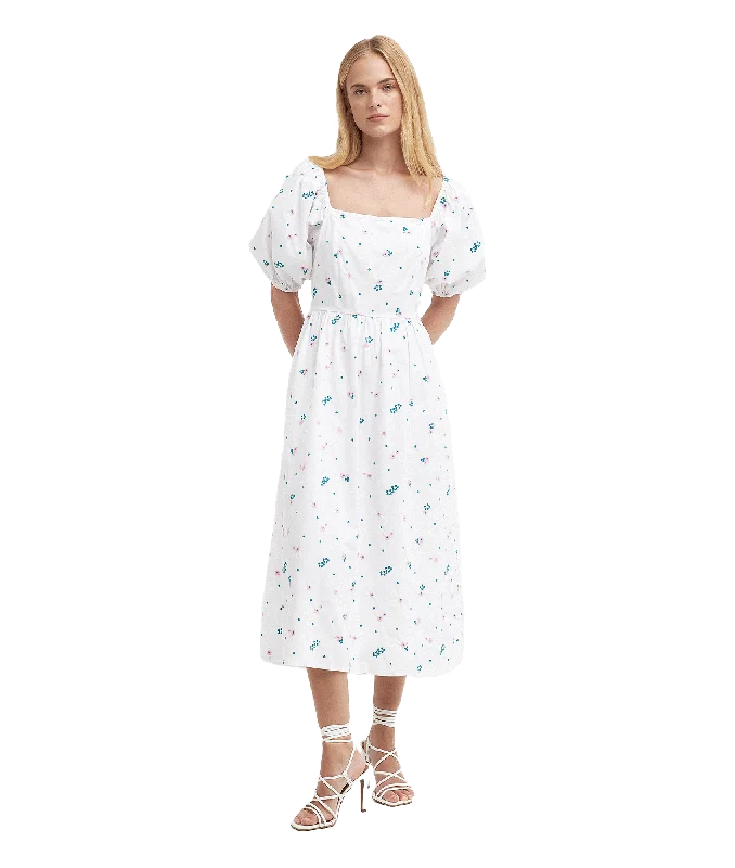 Fairacre Poplin Midi Dress - Multi