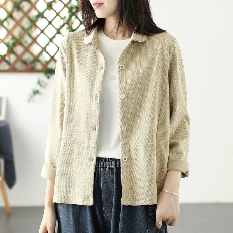 Autumn Casual Fashion Cotton Loose Jacket