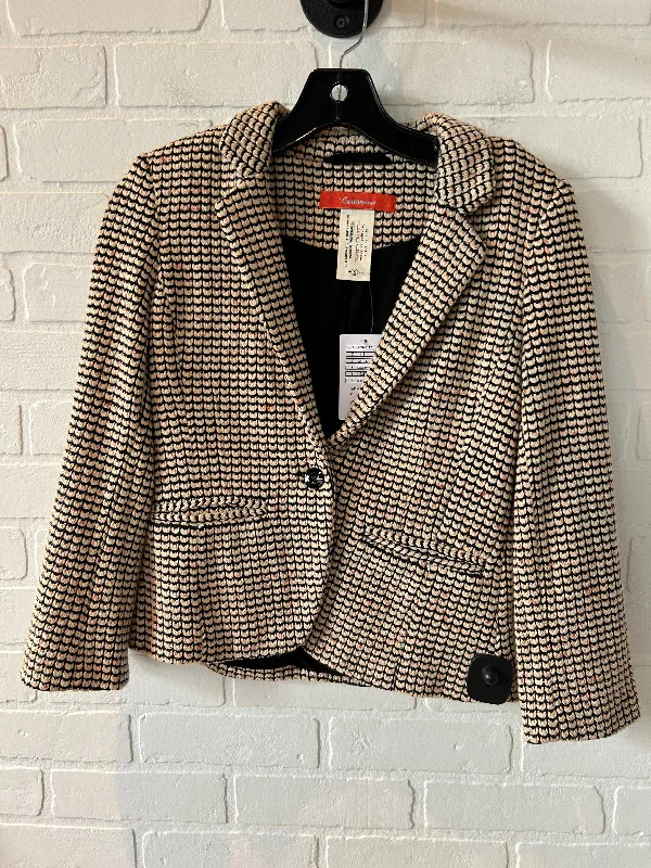 Black & Cream Blazer Anthropologie, Size S