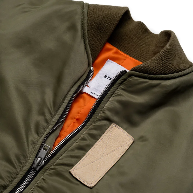 BTFL Flight Jacket - Military Green