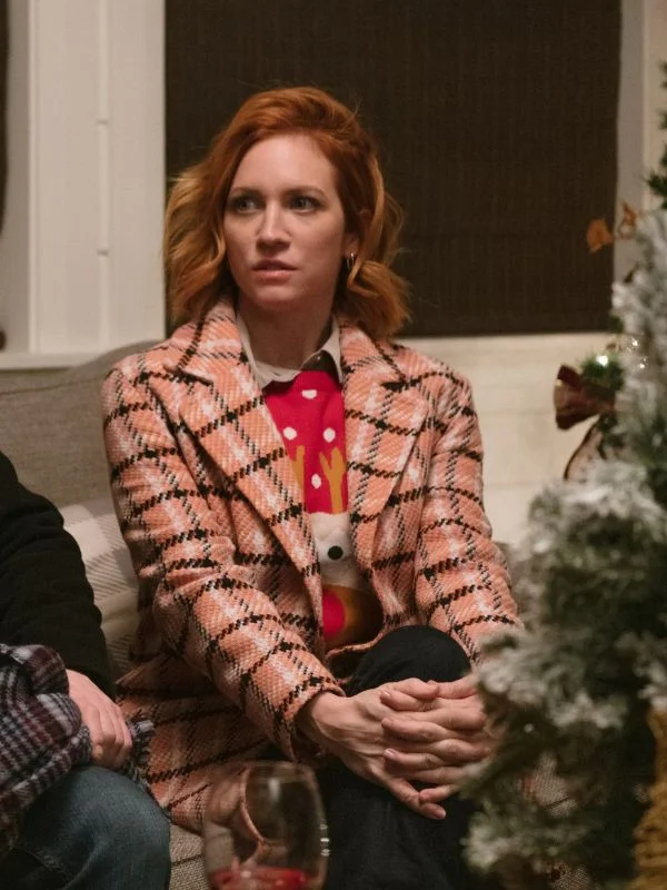 Christmas with the Campbells 2022 Brittany Snow Coat