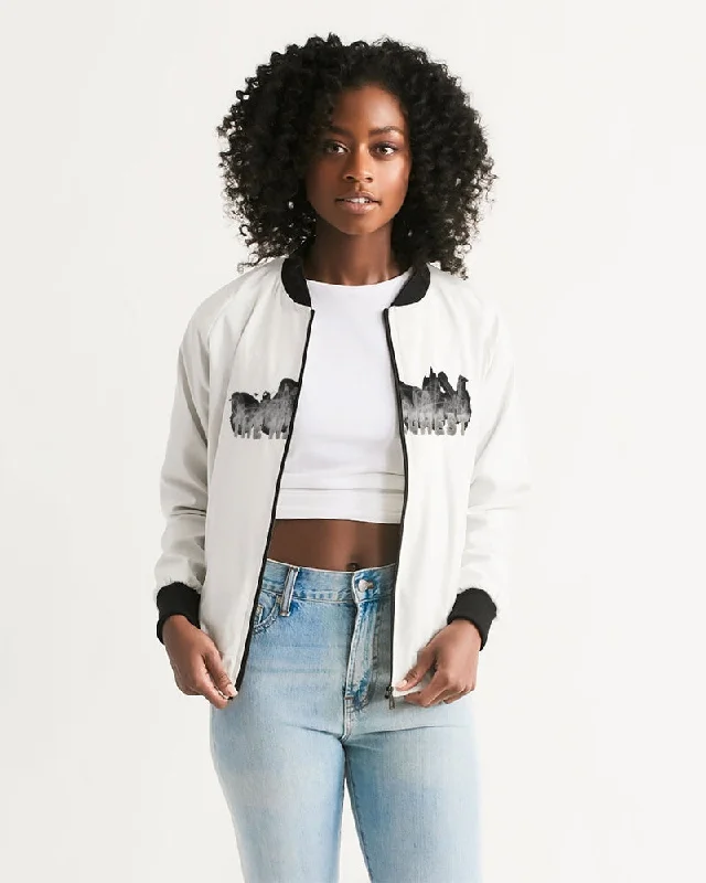 CLEAN STAMP Women's Bomber Jacket