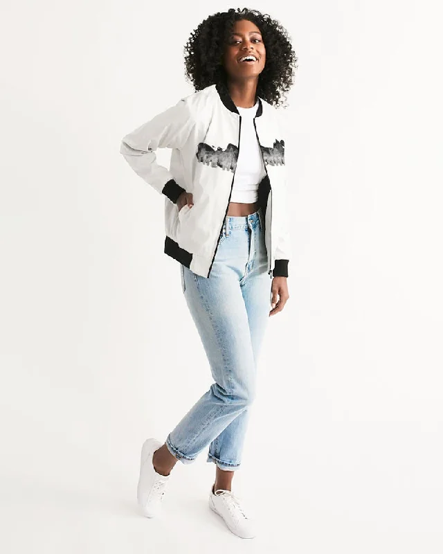 CLEAN STAMP Women's Bomber Jacket