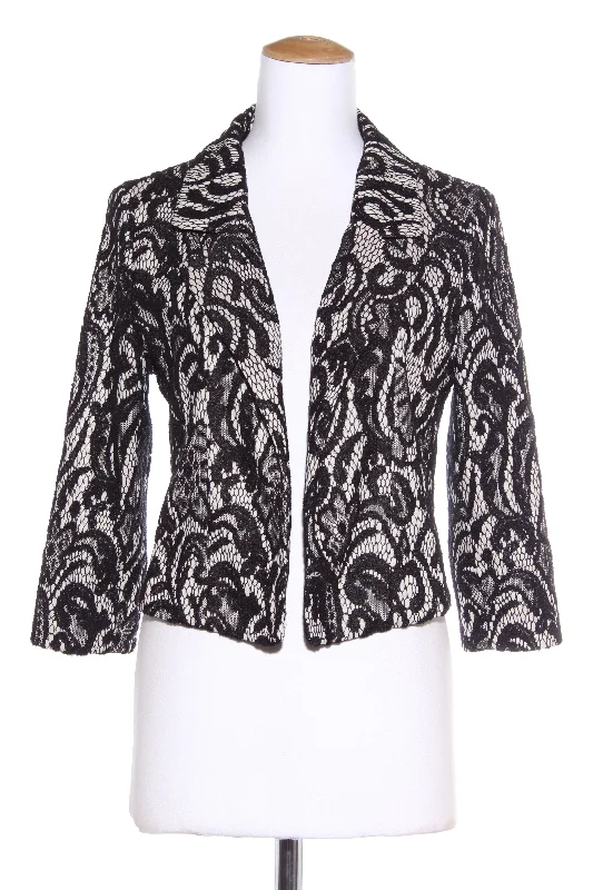 DAVID CARMODY (NZ) Lace detail jacket! 10