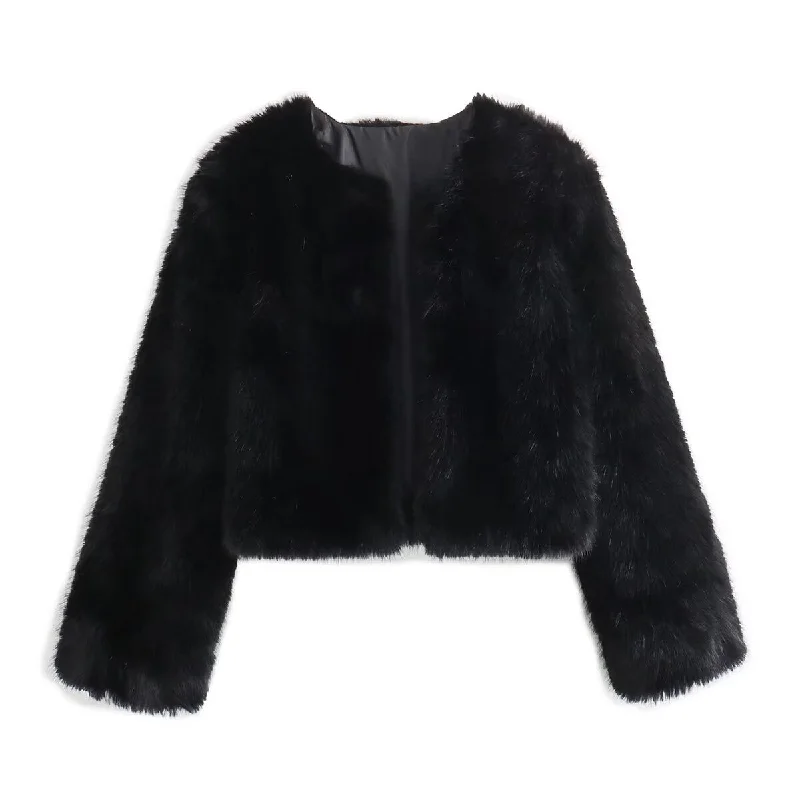 FZ Women's Faux Fur Shearling Jacket