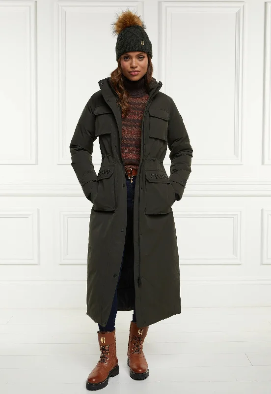 Expedition Longline Coat - Dark Olive