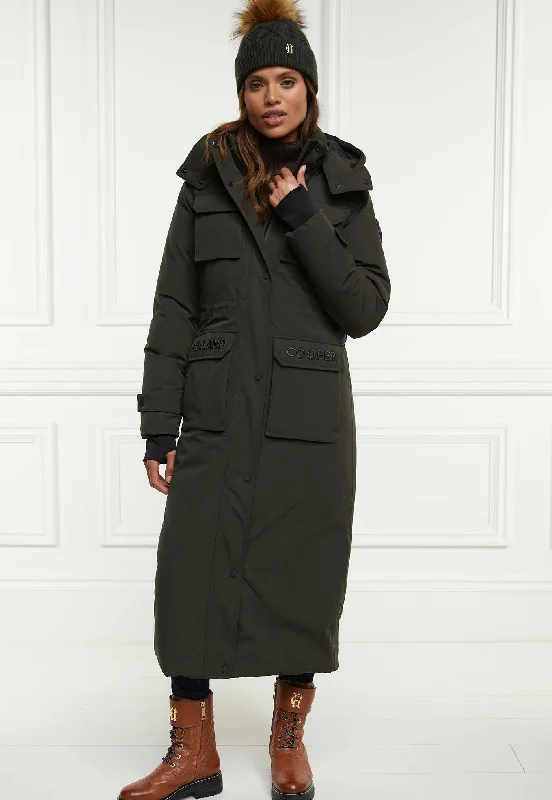 Expedition Longline Coat - Dark Olive