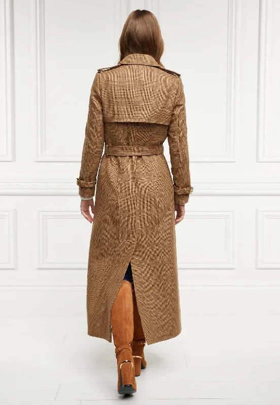 Marlborough Trench Coat Full Length - Tawny