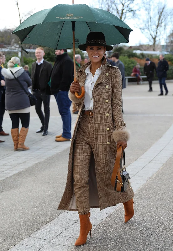 Marlborough Trench Coat Full Length - Tawny