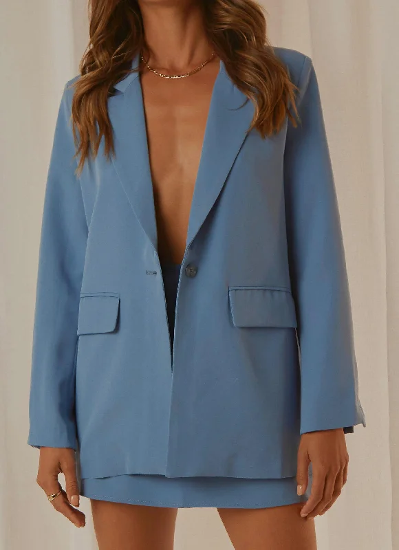 Italian Cities Blazer - Blue