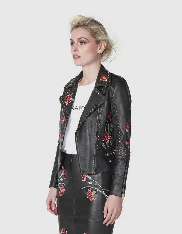 Jardin Leather Jacket