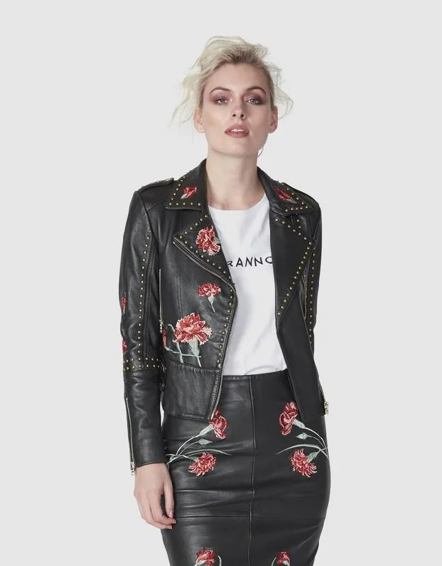 Jardin Leather Jacket