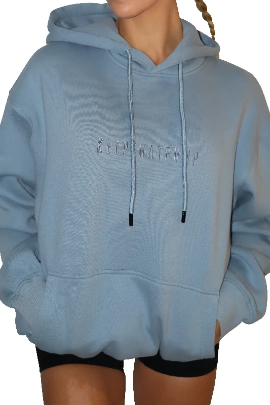 KTP OVERSIZED HOODIE - SKY BLUE