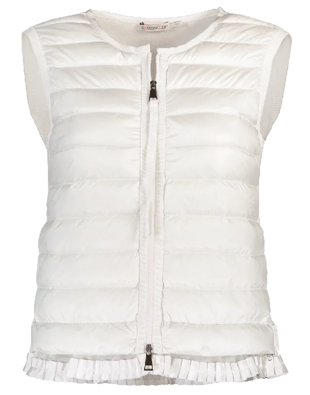 Maglia Tricot Gilet Down Vest