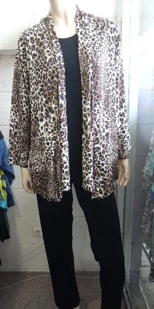 Party Girl Stretch Animal Print Jacket