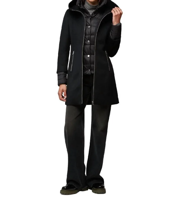 Rooney Wool Jacket In Black